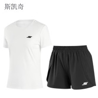 斯凯奇 女速干 运动套装 P223W163-0019M 套