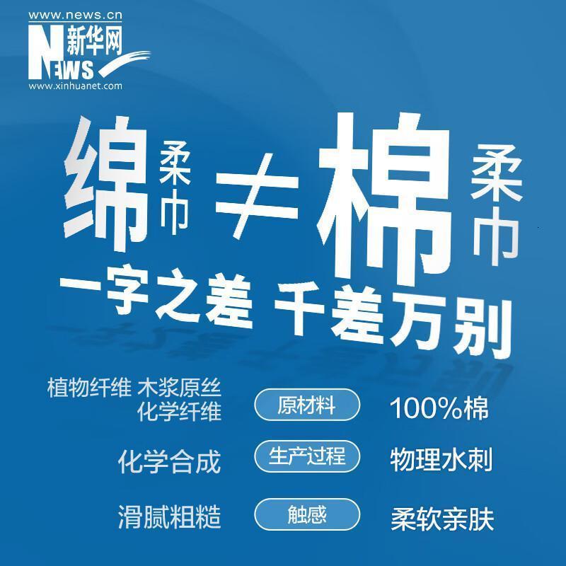 全棉时代(PurCotton)全棉波浪网纹净颜洗脸巾加厚款80抽3包高清大图