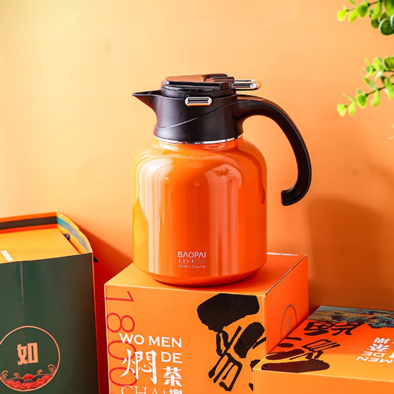 豹牌 304不锈钢焖茶壶 BP03-V3011 颜色随机