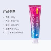 【抖音网红推荐】冰诗泉口香糖牙膏*2支洁白牙齿水果味清新口气高颜值口香牙膏减轻牙渍