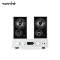 傲立 6000A+RECHMOND IV 列治文4 HIFI书架音箱功放套装发烧级 银色+胡桃红色