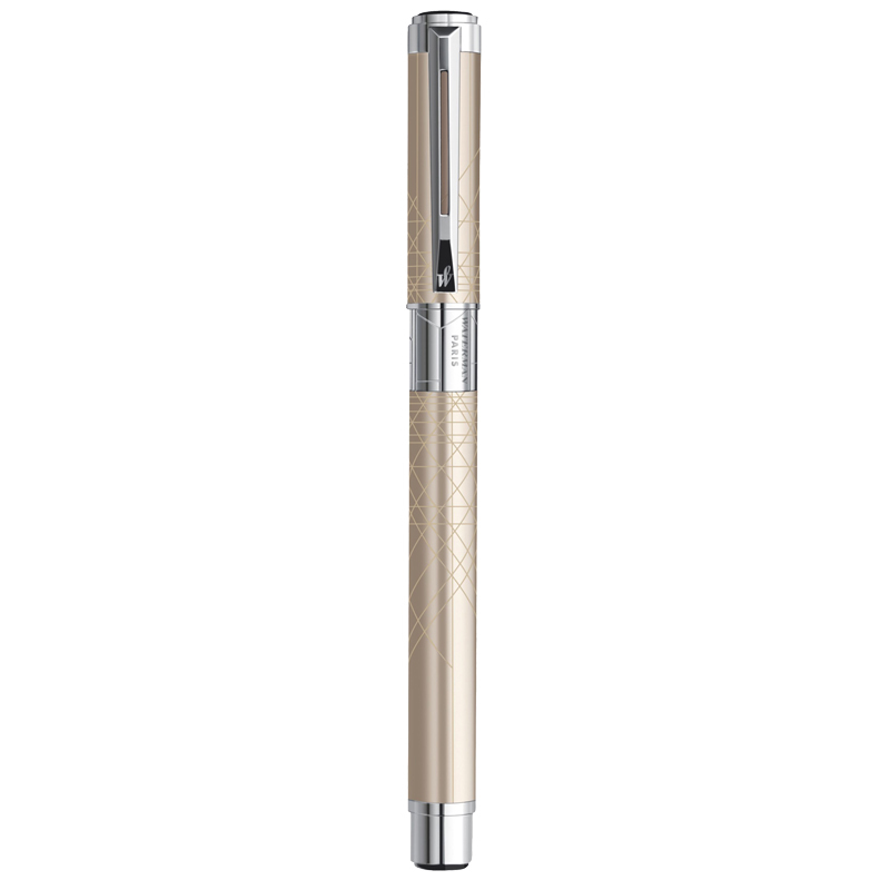 威迪文（WATERMAN）远景系列 蓝色白夹钢笔/墨水笔