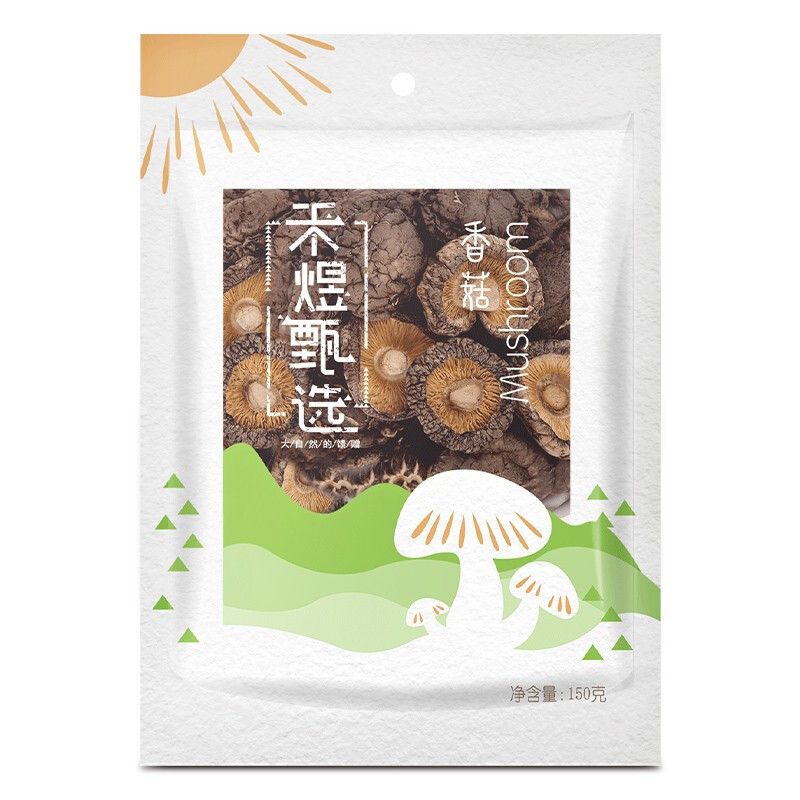 禾煜 甄选香菇干150g蘑菇菌菇食用菌 山珍南北干货 福建古田特产 火锅煲汤食材