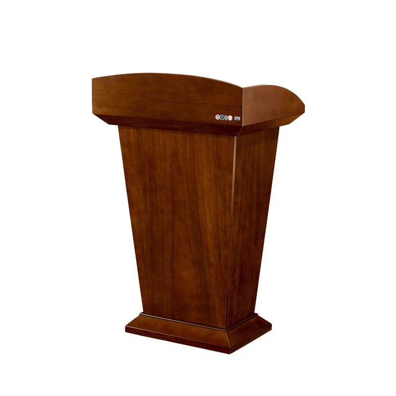 广亿隆多媒体讲台学校演讲台活动发言台定制