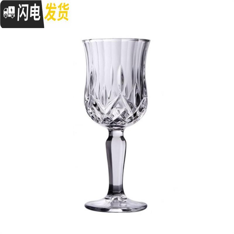 三维工匠钻石红酒杯 2019新款欧式葡萄酒杯甜酒杯波特雪梨烈酒杯 葡萄窖主 四个