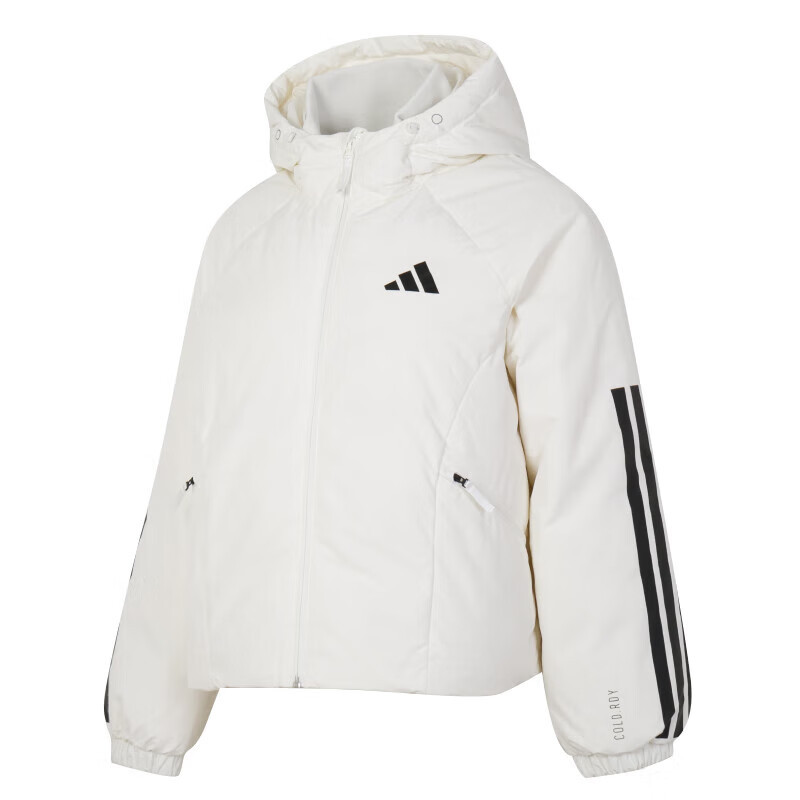 阿迪达斯 (adidas)女装新款时尚百搭运动休闲保暖连帽羽绒服 JG3865 ZP