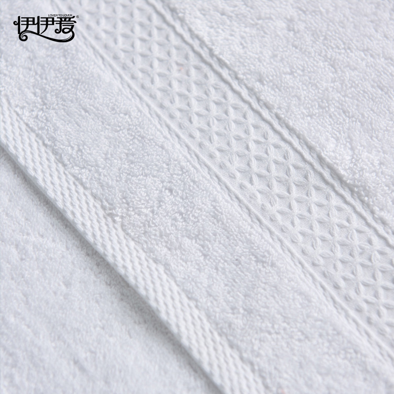 伊伊爱 YBH25251 极简风尚毛巾 本白色高清大图