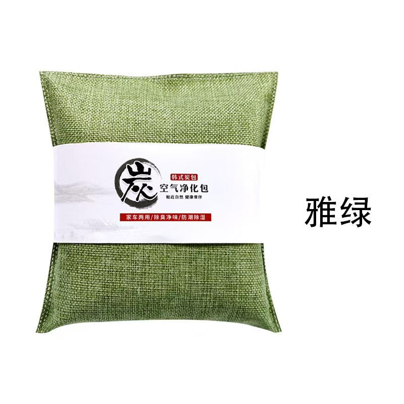 山水本色 竹炭包活性炭 500克 包高清大图