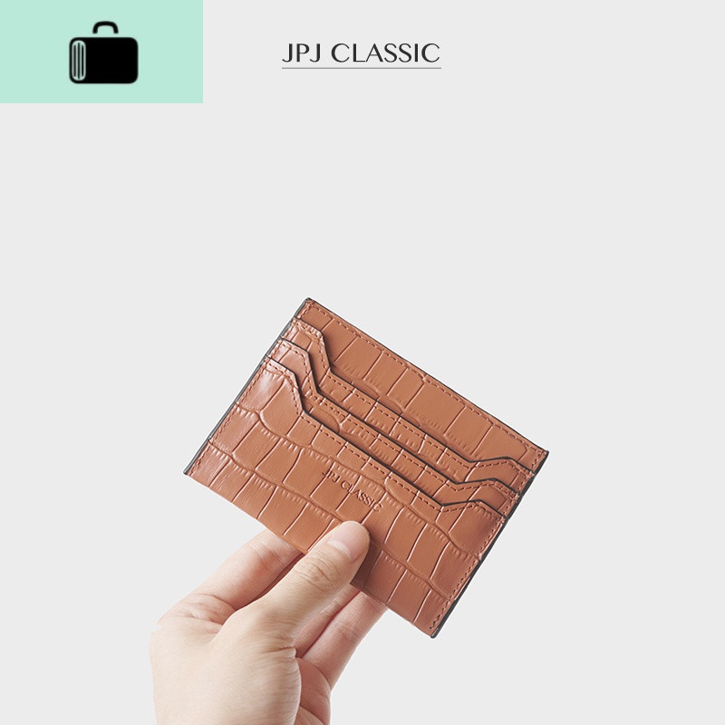 原创新款牛皮小巧卡包女ins风手拿多功能迷你薄款零钱包简约潮NEW LAKE高清大图