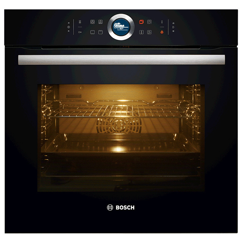 Bosch/博世 CDG634BB3W 法国原装进口 全新智能 触控环 嵌入式蒸箱家用蒸箱大容量38L 全黑