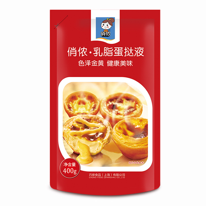 俏侬乳脂蛋挞液400g