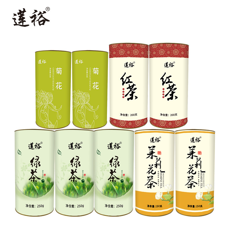 莲裕清凉茶叶套装二(可定制)1550克套高清大图