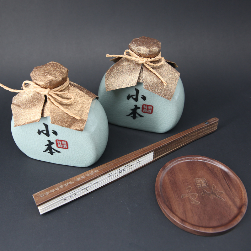 塔牌 绍兴黄酒 手工冬酿小本特型黄酒228ml半干型低度数高颜值