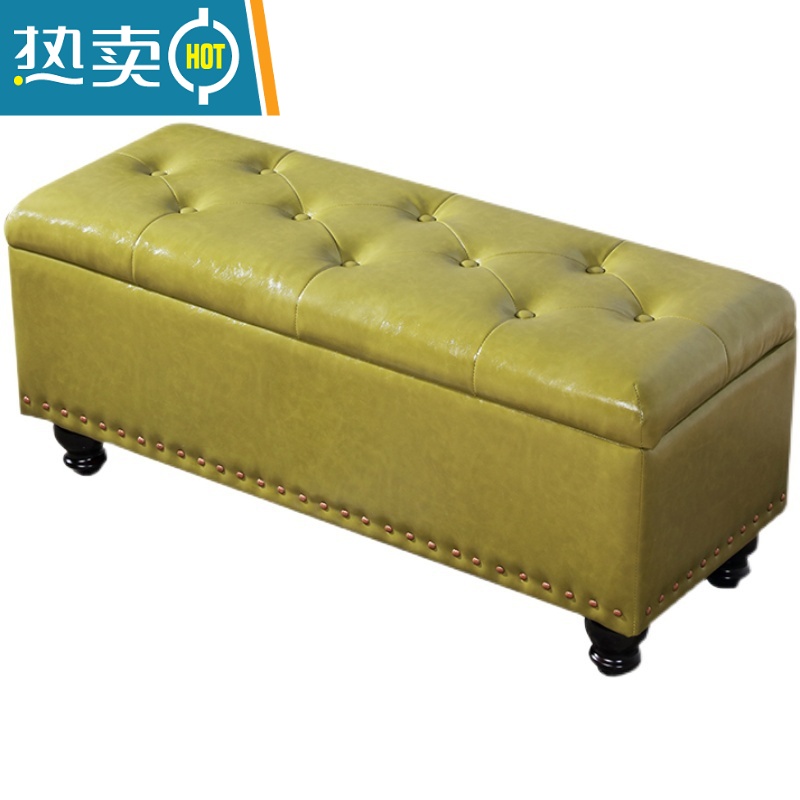 敬平换鞋凳服装店休息凳可储物沙发凳门口鞋柜收纳箱长条床尾试衣间凳高清大图