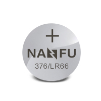 南孚(NANFU) 376/LR66/377A/AG4/SR626SW/377纽扣电池10粒装 适用于石英表电子手表等