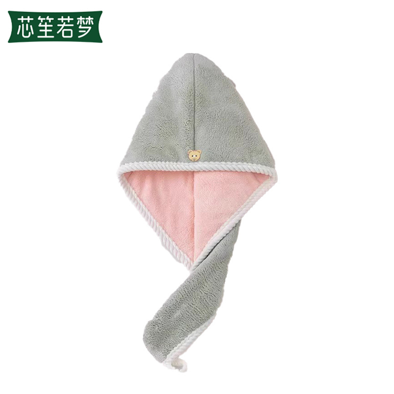 芯笙若梦 干发帽 60*43cm 条高清大图