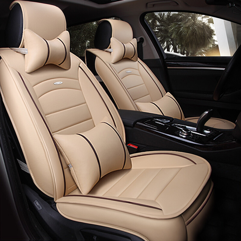 布雷什bolish五座四季通用汽车坐垫夏季凉垫全包围皮革汽车座垫座套