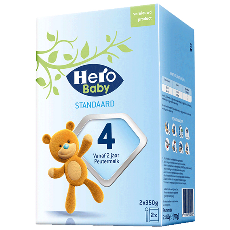 Hero Baby 原装进口益生元婴儿奶粉 4段 2岁以上 700g/盒