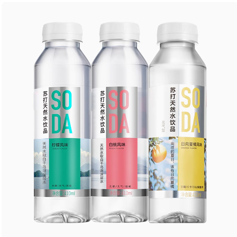 恒田(HENGTIAN) 苏打天然水饮品 410ml*15瓶高清大图