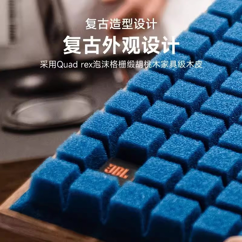 JBL L82Classic HiFi播放器 音响 音箱 功放机 无源发烧级监听书架箱 蓝色高清大图