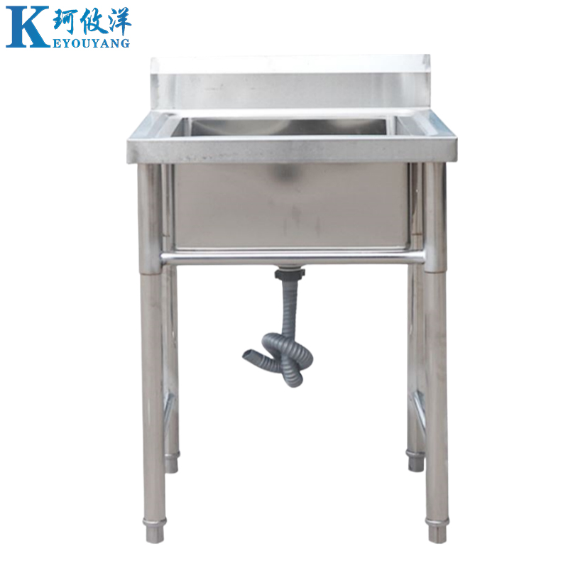 珂攸洋不锈钢单槽水池900*760*800mm套