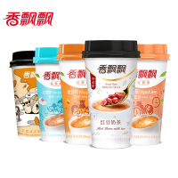 香飘飘奶茶15杯（红豆+原味+麦香+白桃+玄米各3杯) 早餐冲饮代餐下午茶 多种口味，分享快乐 美味随心礼盒 15杯装
