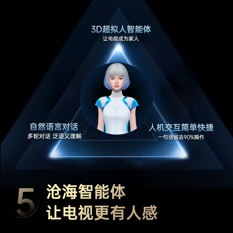 长虹100吋零贴 无影屏 高分区电视100Q10T高清大图