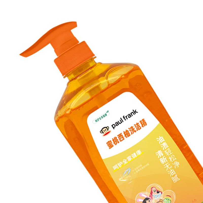paul frank大嘴猴蜜桃西柚洗洁精1.29L混色图片