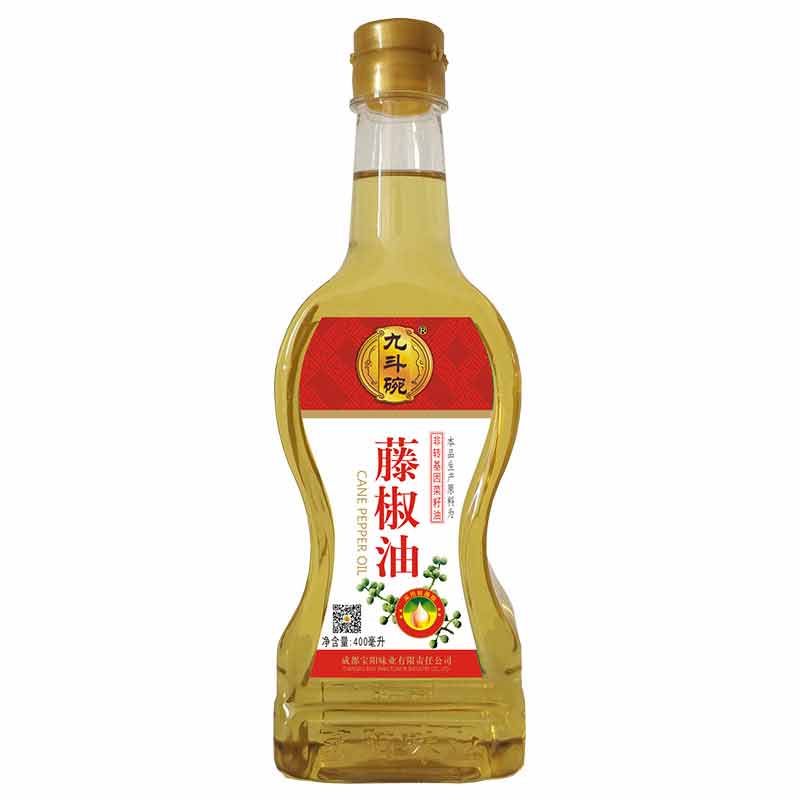 九斗碗藤椒油400ml家用调味油凉拌油火锅调味油参数