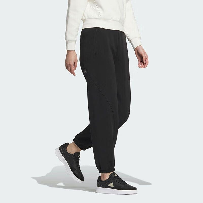 adidas/阿迪达斯女裤新款运动裤宽松卫裤收口休闲长裤JJ3561 C