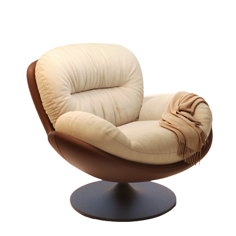 铭思达懒人沙发旋转椅个高清大图