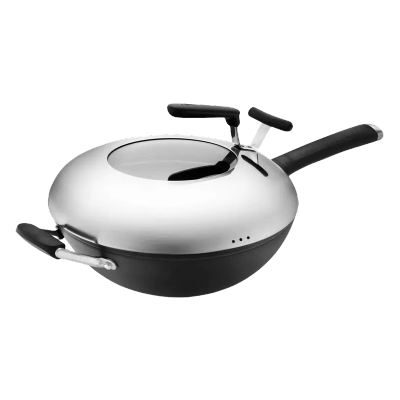 爱仕达锈不了·新三代旋风炒锅CF34M2Q