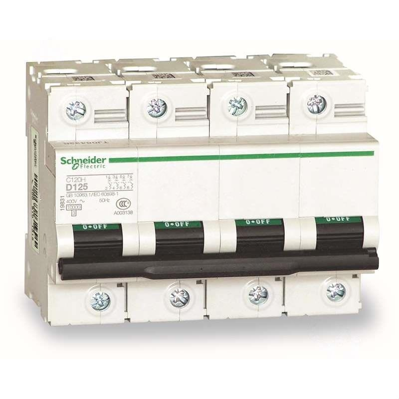 施耐德 Schneider Electric 小型断路器C120L 4P D63A(包装数量 1个)