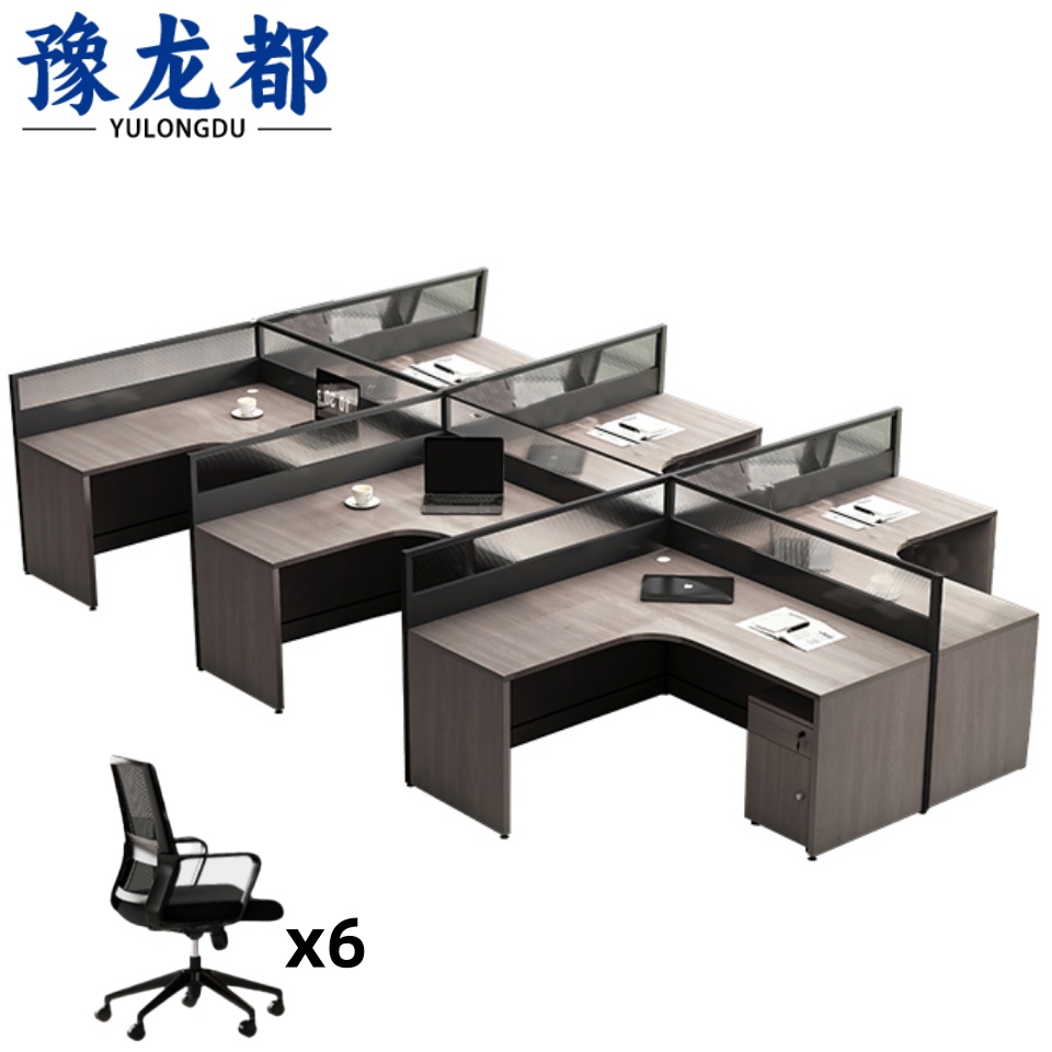 豫龙都屏风桌4.2m套