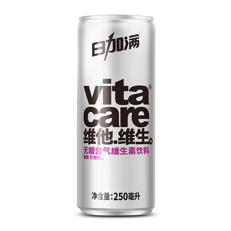 日加满 维生素水 葡萄柠檬含气饮料 250ml*6罐