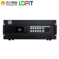 洛菲特(LOFIT)LED视频处理器高清数字图像矩阵切换服务器LED全彩小间距专用32进16出DIY组装机定制黑色LFT-L3216