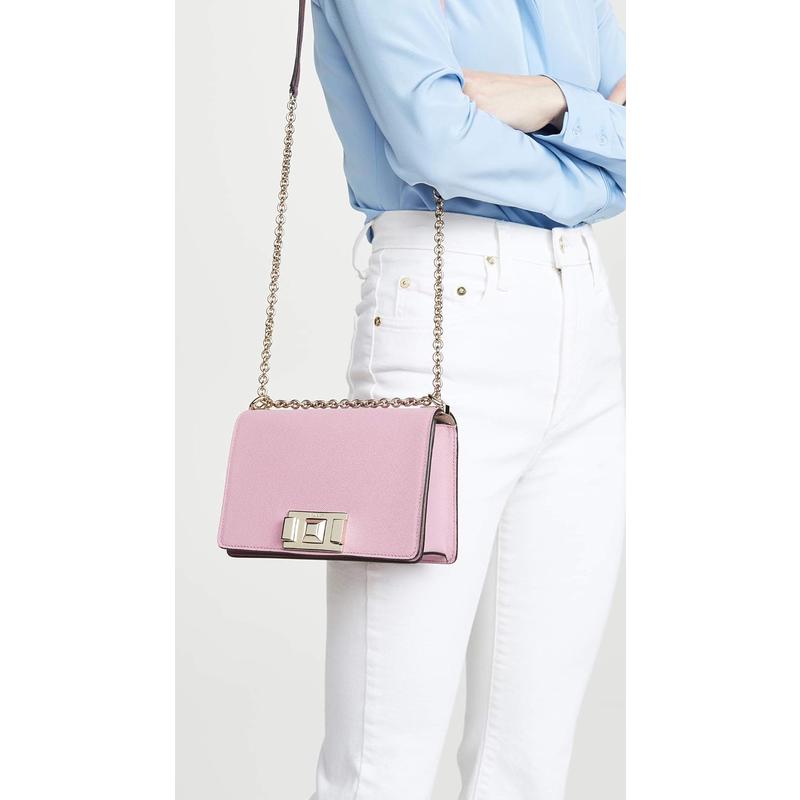 FURLA女士迷你跨肩包小巧便携百搭配色日常通勤斜挎手提单肩包高清大图