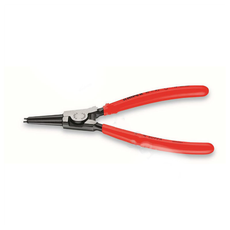 凯尼派克 KNIPEX 46 11 A1外卡簧钳(抛光头,塑料套柄) 5.5“ 10-25mm