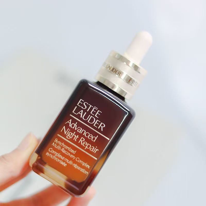 雅诗兰黛 特润修护肌活精华露50ml(小棕瓶)+抗蓝光眼霜15ml 礼盒装 专柜正品高清大图