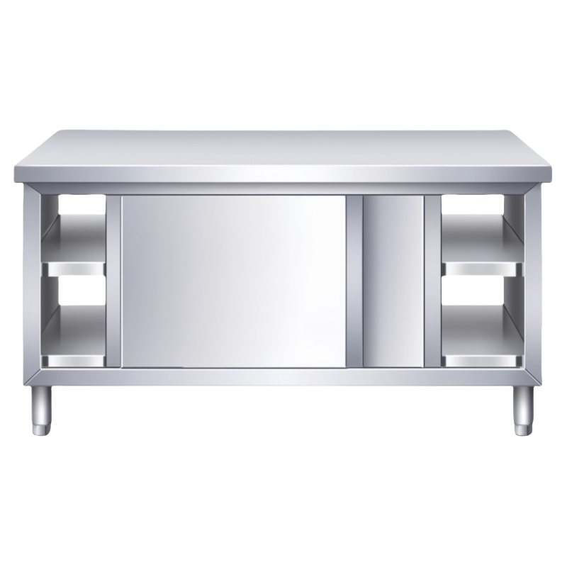 珂洋 不锈钢工作台 双通150*80*80cm 台高清大图