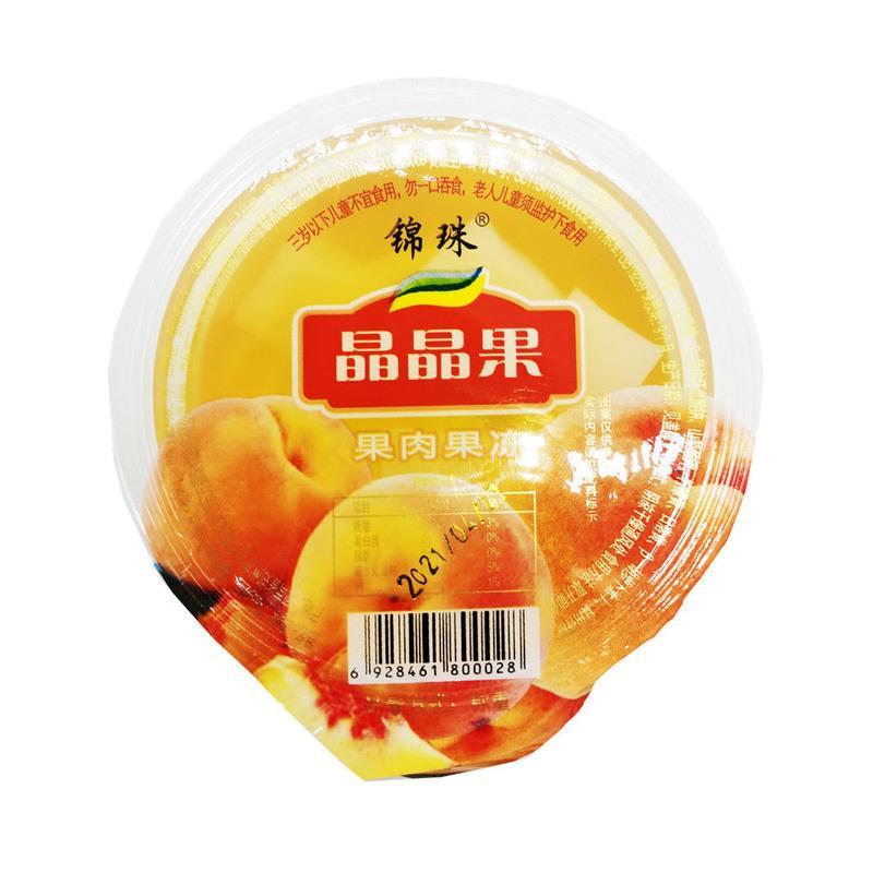 锦珠晶晶果果肉果冻什锦果椰果混合味一盒 混合口味4个装