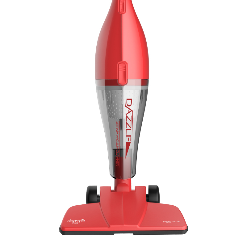 德尔玛 吸尘器 DX117C手持家用办公二合一