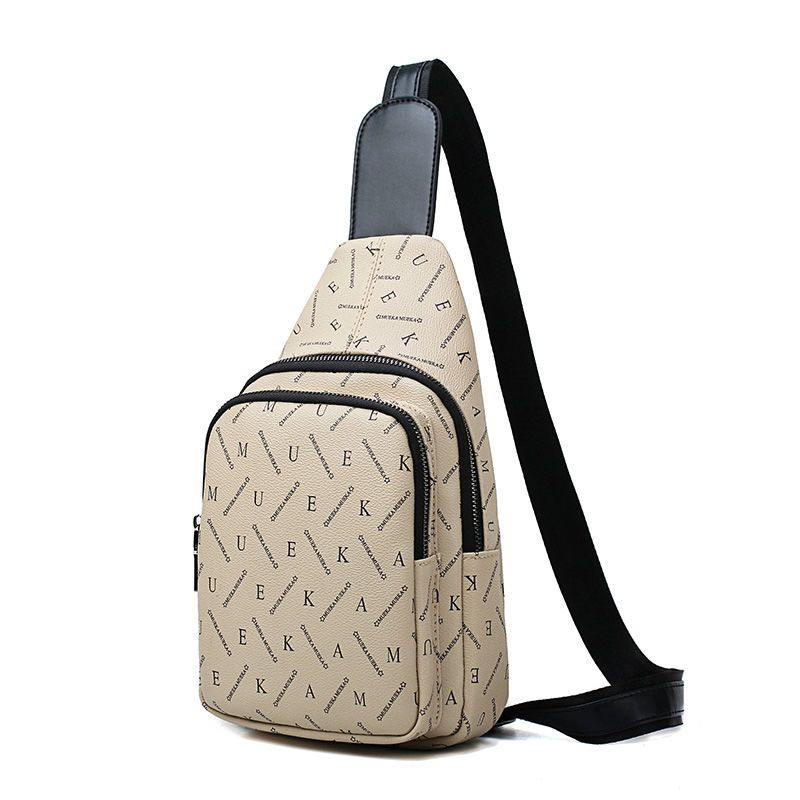 派尼美特2020新款斜跨胸包女斜跨单肩胸包休闲简约女士胸前包港风潮包