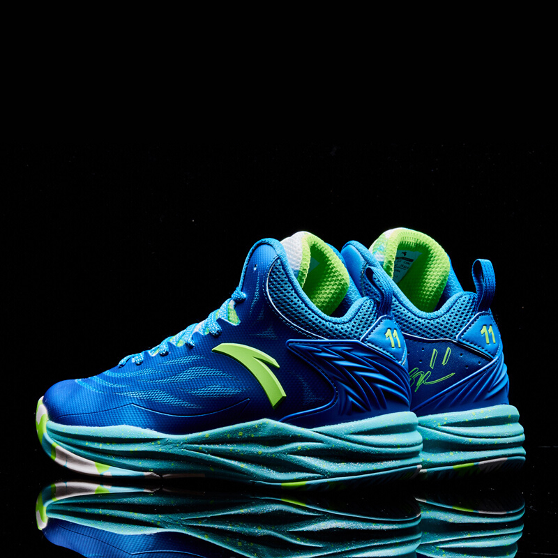 安踏篮球鞋男鞋汤普森战靴明星款渐变色轻质运动跑步鞋子11641112