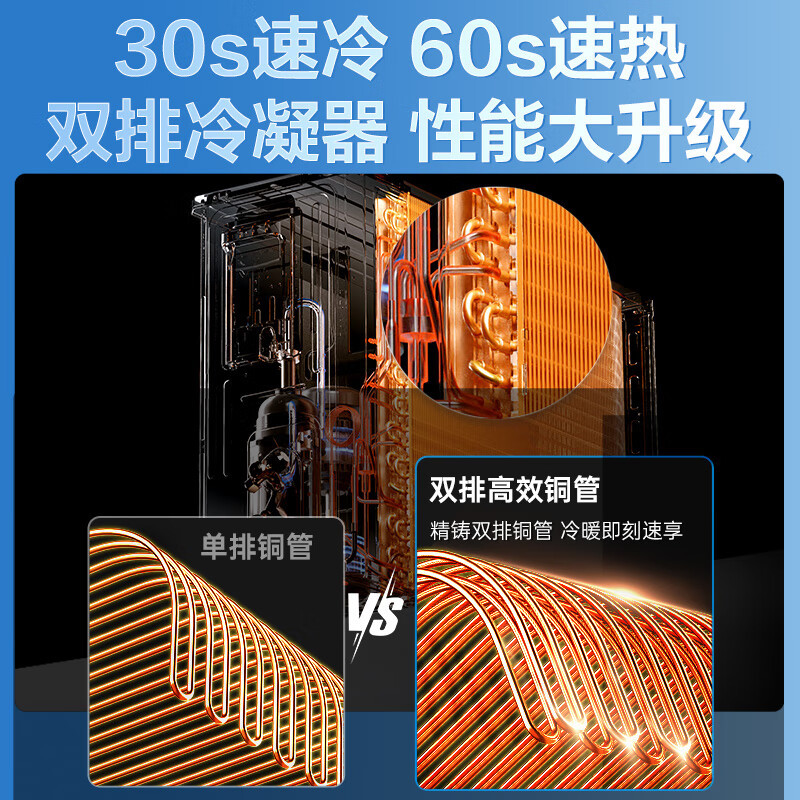 奥克斯(AUX)大1.5匹 省电侠Pro 新一级能效 国家补贴 家用变频冷暖两用 挂壁式空调挂机35AES1(B1)高清大图