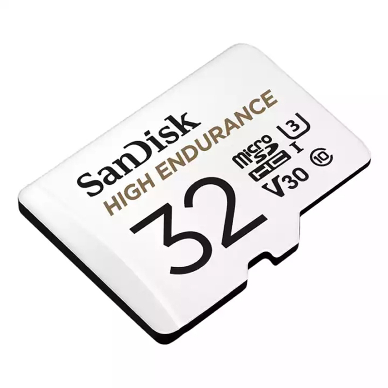 闪迪(SanDisk)行车记录仪存储卡/安防监控专用内存卡Micro SD卡高度耐用U3/V30 TF卡 32G
