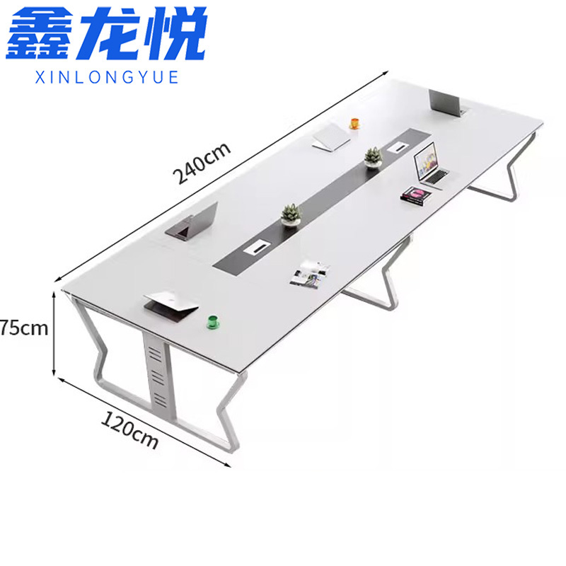 鑫龙悦会议桌2.4米张高清大图