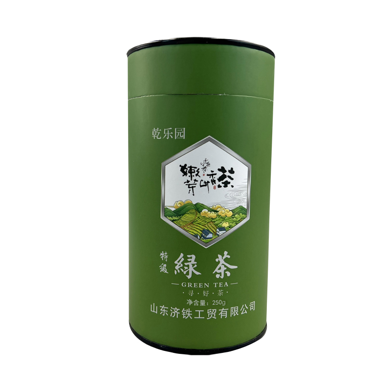 乾乐园 特级绿茶 250g 桶