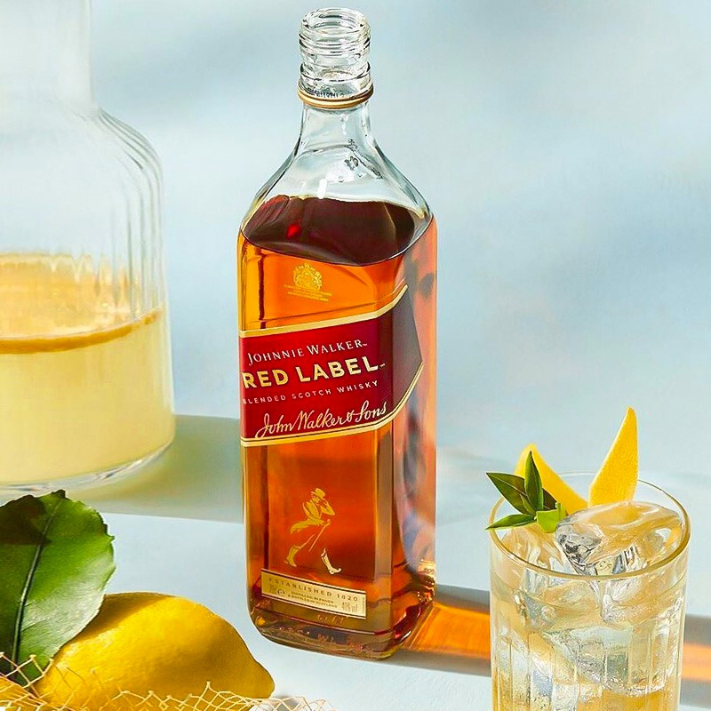 尊尼获加(Johnnie Walker)红牌 调配型苏格兰威士忌 700ml 单支