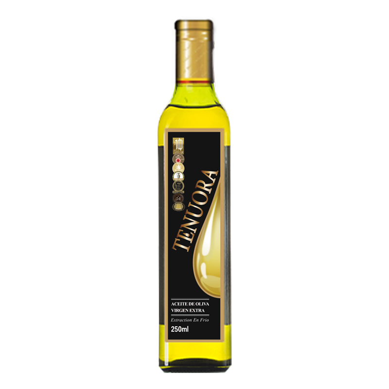 特诺娜(Tenuora Olive) 特级初榨橄榄油黑色精装礼盒250ml*2HC高清大图